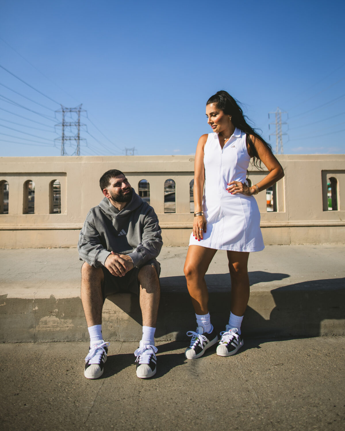 LA adidas Superstar II