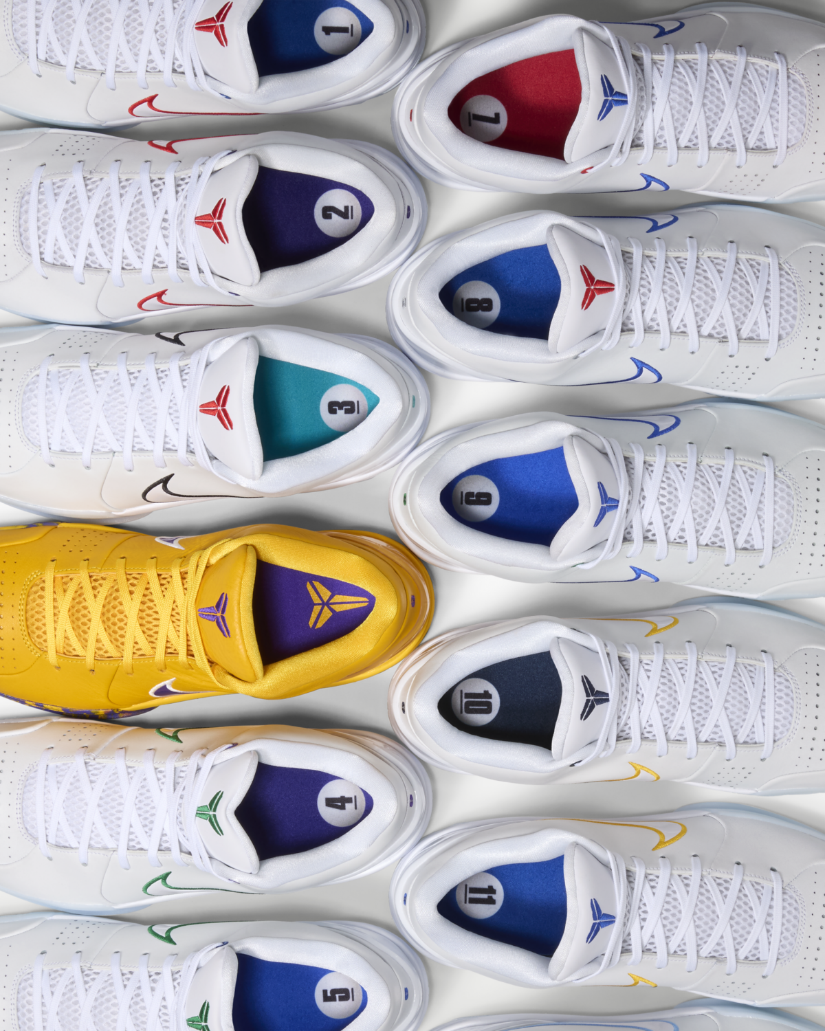 Nike Kobe 4 Protro “Draft Pack” Releases With 14 Mystery Colorways